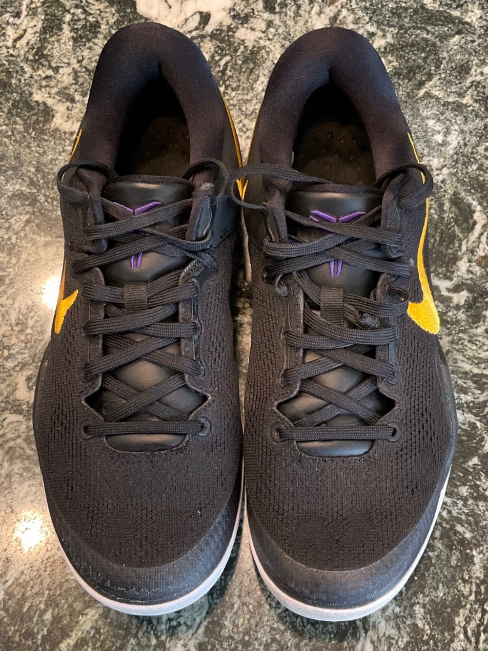 Nike Kobe 8 Protro "Lakers Away" Sneakers Size 7.5